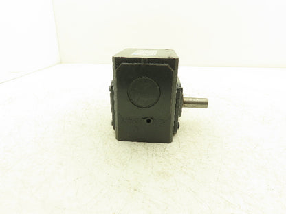 Morse Raider 154UL20 Worm Gearbox 20:1 Reducer .64Hp 87.5rpm 3/4" LH Output