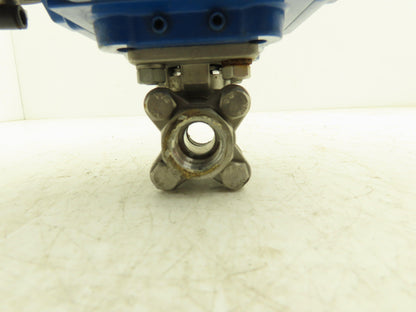 Compact II C20 SR-2C IMP 1/4 Turn 1/2" SS 1000psi Ball Valve & Actuator Switch