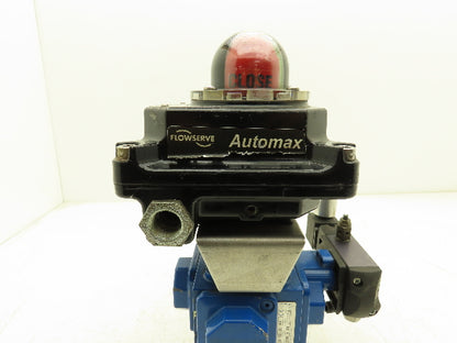 Compact II C20 SR-2C IMP 1/4 Turn 1/2" SS 1000psi Ball Valve & Actuator Switch