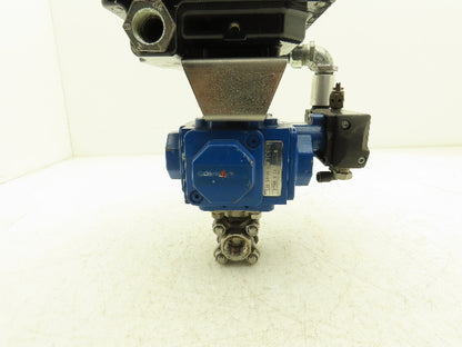 Compact II C20 SR-2C IMP 1/4 Turn 1/2" SS 1000psi Ball Valve & Actuator Switch