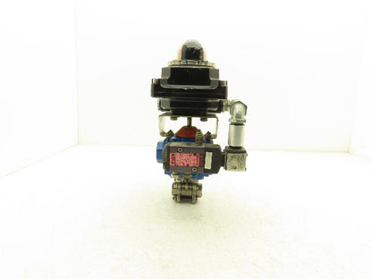 Compact II C20 SR-2C IMP 1/4 Turn 1/2" SS 1000psi Ball Valve & Actuator Switch