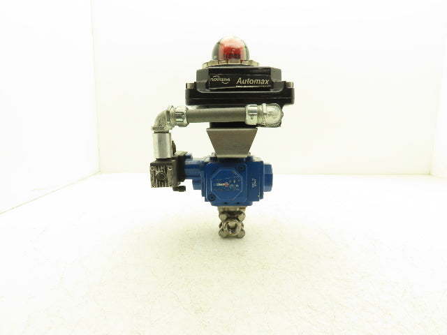 Compact II C20 SR-2C IMP 1/4 Turn 1/2" SS 1000psi Ball Valve & Actuator Switch