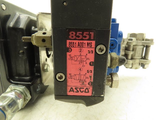 Compact II C20 SR-2C IMP 1/2" Stainless Ball Valve 1000psi 1/4 Turn Actuator Switch