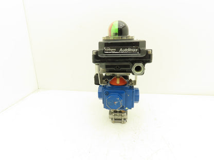 Compact II C20 SR-2C IMP 1/2" Stainless Ball Valve 1000psi 1/4 Turn Actuator Switch