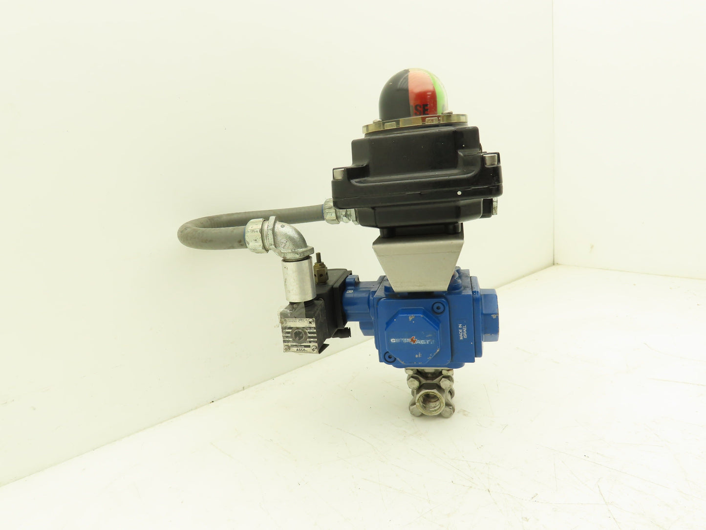 Compact II C20 SR-2C IMP 1/2" Stainless Ball Valve 1000psi 1/4 Turn Actuator Switch