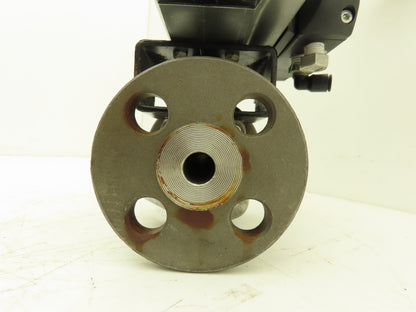 Idurco 1/2" Stainless Ball Valve #150 275psi 1/4 Turn Actuator w/Switch