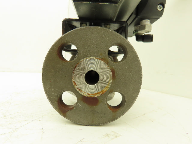 Idurco 1/2" Stainless Ball Valve #150 275psi 1/4 Turn Actuator w/Switch