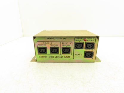 Optical Gaging Products 030031 Staged Power Distribution Box Delay 115/230Vac In