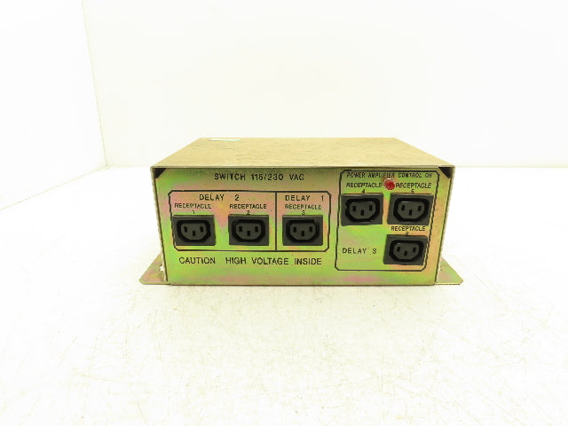 Optical Gaging Products 030031 Staged Power Distribution Box Delay 115/230Vac In