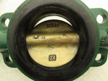 Center Line EB02277 Manual Wafer Butterfly Valve 4" 200psi Series 200