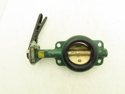 Center Line EB02277 Manual Wafer Butterfly Valve 4" 200psi Series 200
