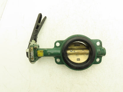 Center Line EB02277 Manual Wafer Butterfly Valve 4" 200psi Series 200