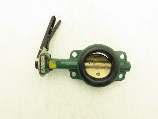 Center Line EB02277 Manual Wafer Butterfly Valve 4" 200psi Series 200