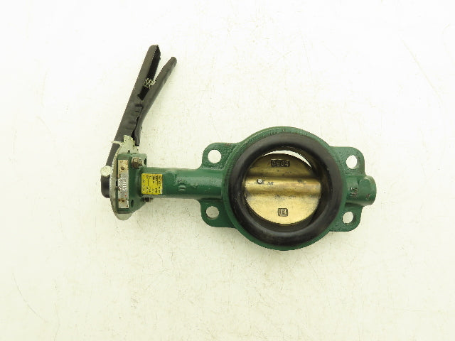 Center Line EB02277 Manual Wafer Butterfly Valve 4" 200psi Series 200