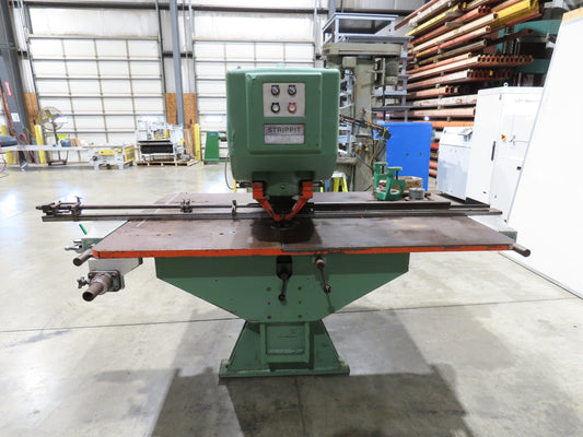 Strippit Fabricator Super 30/30 Single Punch Press 30 Ton 460V *No Foot Switch