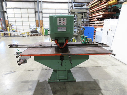 Strippit Fabricator Super 30/30 Single Punch Press 30 Ton 460V *No Foot Switch