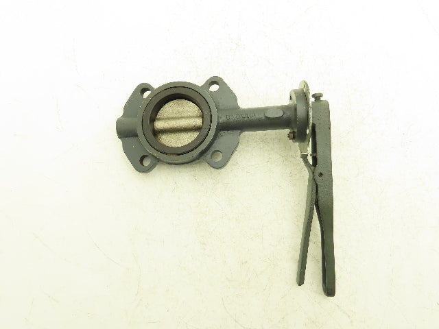 Center Line DN30PN10 Manual Wafer Butterfly Valve 3" 200psi