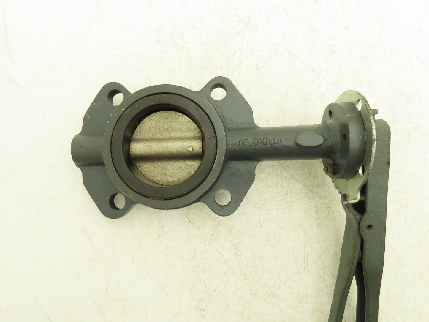 Center Line DN30PN10 Manual Wafer Butterfly Valve 3" 200psi