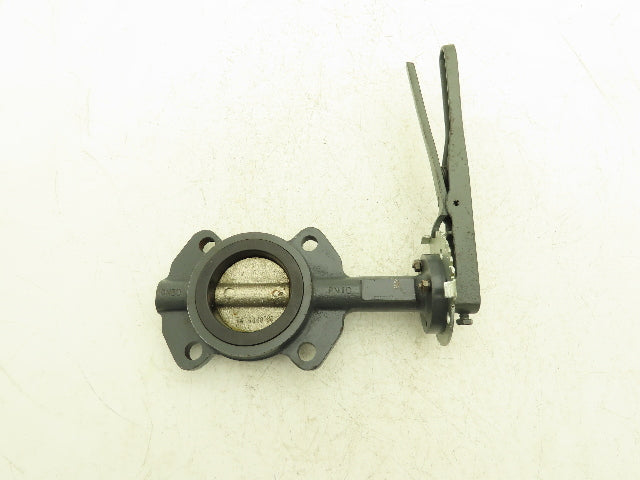 Center Line DN30PN10 Manual Wafer Butterfly Valve 3" 200psi
