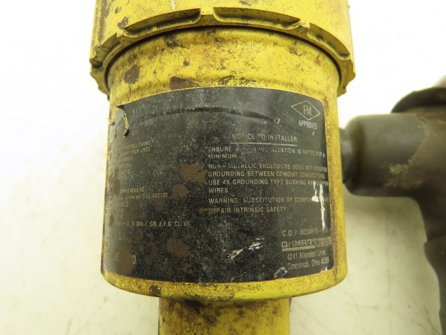 Ohmart Vega Dis 61 UF Level Sensor