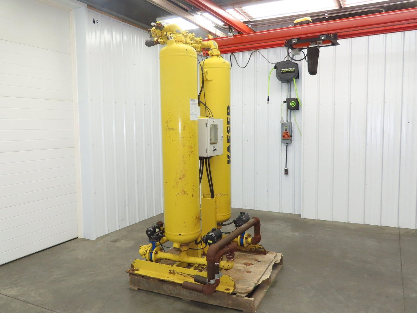 Kaeser KAD-450 Regenerative Desiccant Compressed Air Dryer 450CFM 2" Inlet 120V