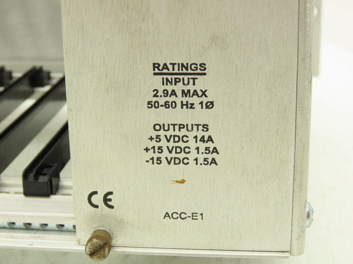 Delta Tau ACC-E1 AC Power Supply 120V 240V CPU Power Supply Unit And PLC Chassis