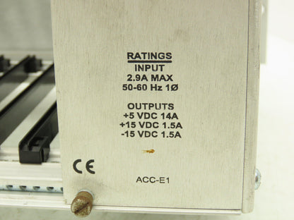 Delta Tau ACC-E1 AC Power Supply 120V 240V CPU Power Supply Unit And PLC Chassis
