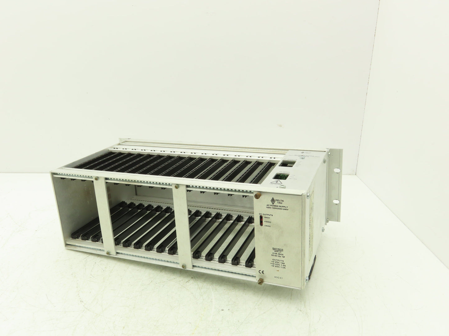Delta Tau ACC-E1 AC Power Supply 120V 240V CPU Power Supply Unit And PLC Chassis