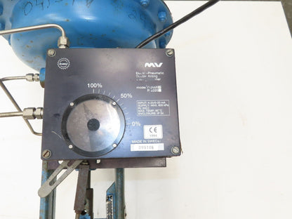 Neles-Jamesbury G110LGC32QC8Y 3" ANSI Globe Valve with Pneumatic Positioner