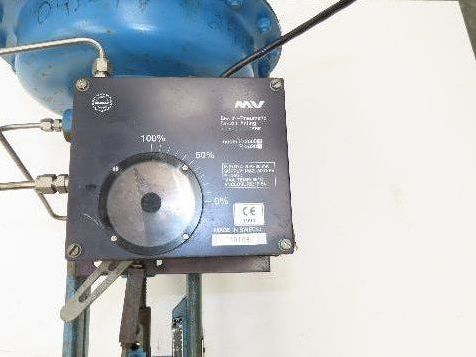 Neles-Jamesbury G110LGC32QC8Y 3" ANSI Globe Valve with Pneumatic Positioner