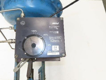 Neles-Jamesbury G110LGC32QC8Y 3" ANSI Globe Valve with Pneumatic Positioner