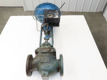Neles-Jamesbury G110LGC32QC8Y 3" ANSI Globe Valve with Pneumatic Positioner
