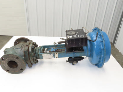 Neles-Jamesbury G110LGC32QC8Y 3" ANSI Globe Valve with Pneumatic Positioner