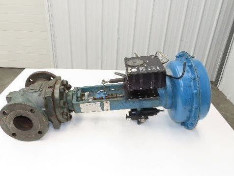 Neles-Jamesbury G110LGC32QC8Y 3" ANSI Globe Valve with Pneumatic Positioner