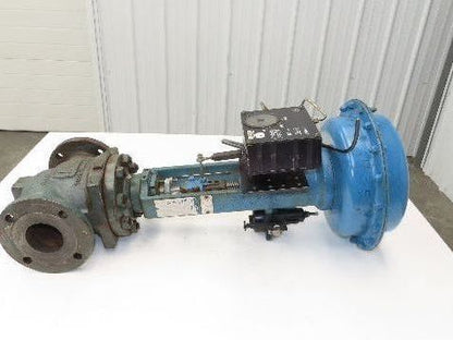 Neles-Jamesbury G110LGC32QC8Y 3" ANSI Globe Valve with Pneumatic Positioner