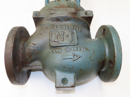 Neles-Jamesbury G110LGC32QC8Y 3" ANSI Globe Valve with Pneumatic Positioner