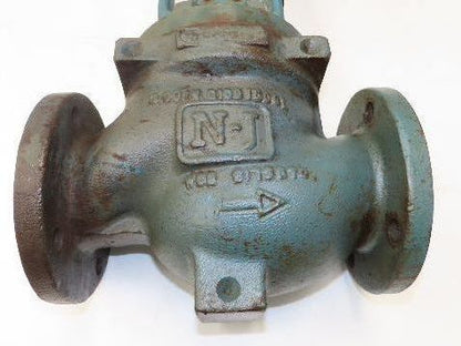Neles-Jamesbury G110LGC32QC8Y 3" ANSI Globe Valve with Pneumatic Positioner
