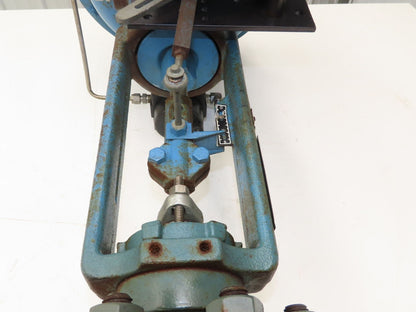 Neles-Jamesbury G110LGC32QC8Y 3" ANSI Globe Valve with Pneumatic Positioner