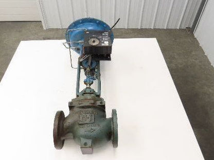 Neles-Jamesbury G110LGC32QC8Y 3" ANSI Globe Valve with Pneumatic Positioner