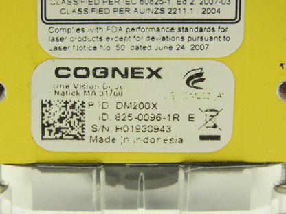 Cognex 821-0025-2R D Dataman DM200X Barcode Reader Scanner One Vision Drive