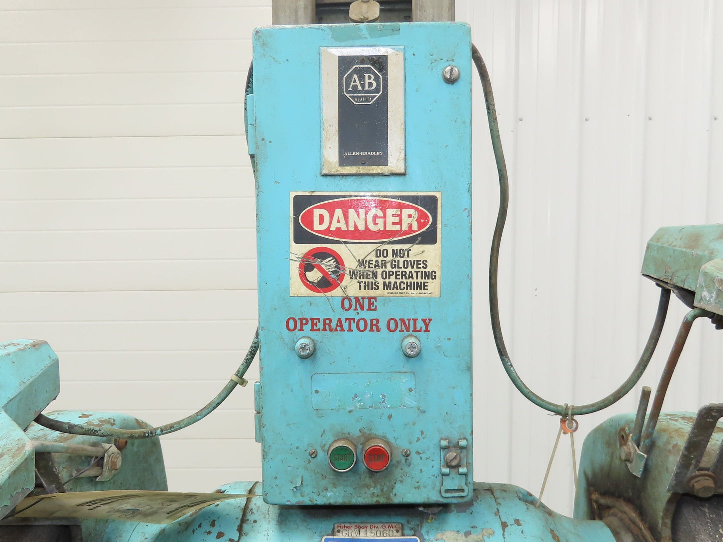Baldor 1215W Heavy Duty 12" Pedestal Grinder 2Hp 460V 3Ph 1725RPM