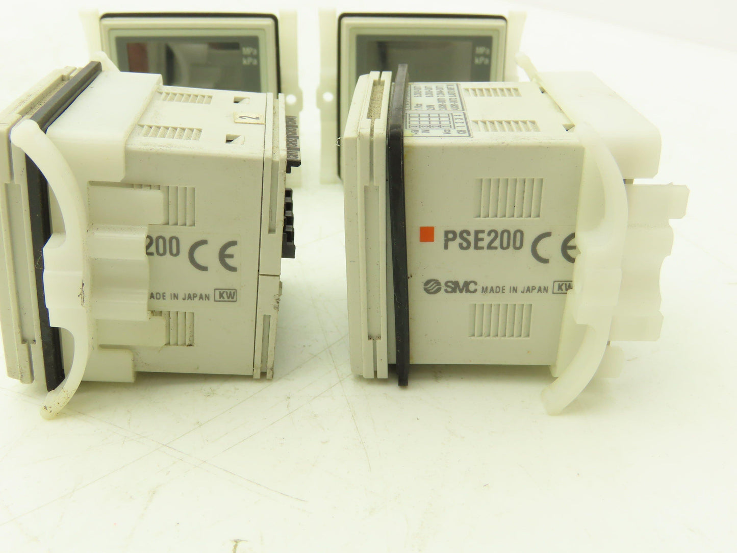SMC PSE200 Multi Channel Controller Pressure Sensor Lot Of 4