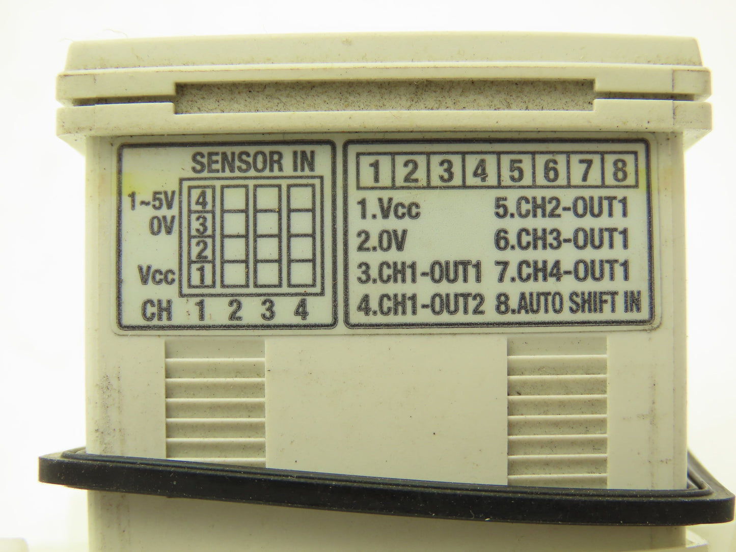 SMC PSE200 Multi Channel Controller Pressure Sensor Lot Of 4