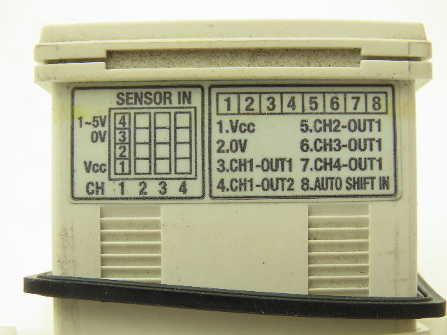 SMC PSE200 Multi Channel Controller Pressure Sensor Lot Of 4
