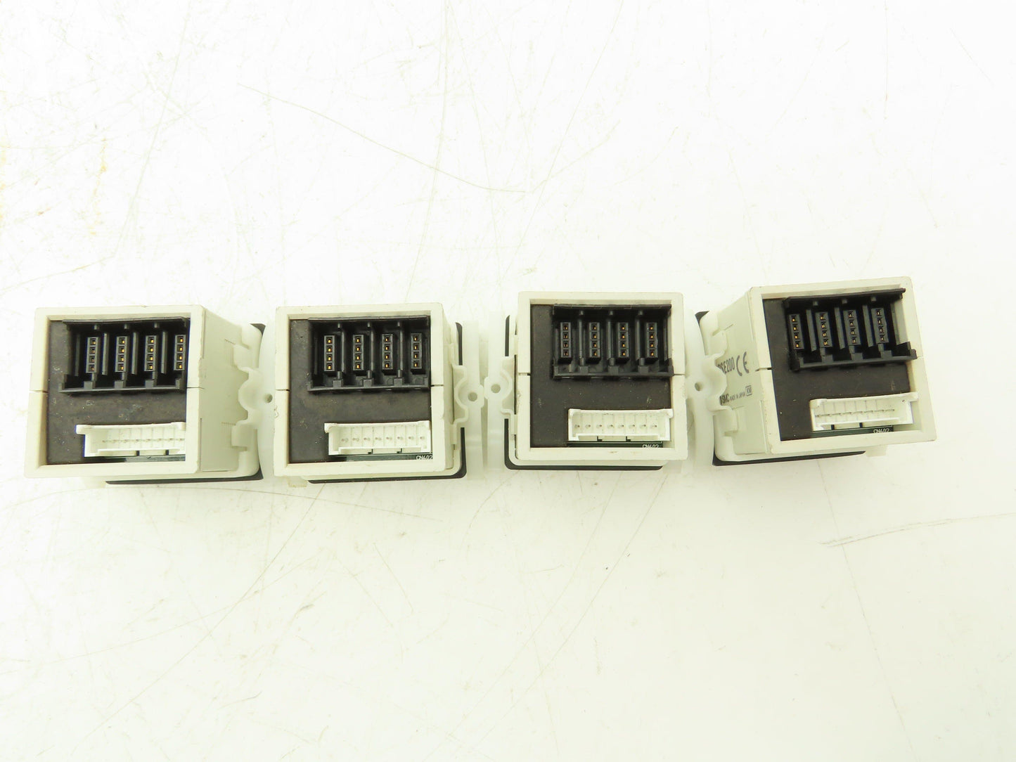 SMC PSE200 Multi Channel Controller Pressure Sensor Lot Of 4