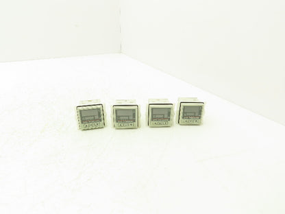 SMC PSE200 Multi Channel Controller Pressure Sensor Lot Of 4