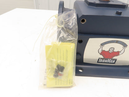 Grove Gear Ironman GR-VHMQ-830-60-LU-140 Gearbox 60:1 Reducer 1.6Hp 29rpm 140TC