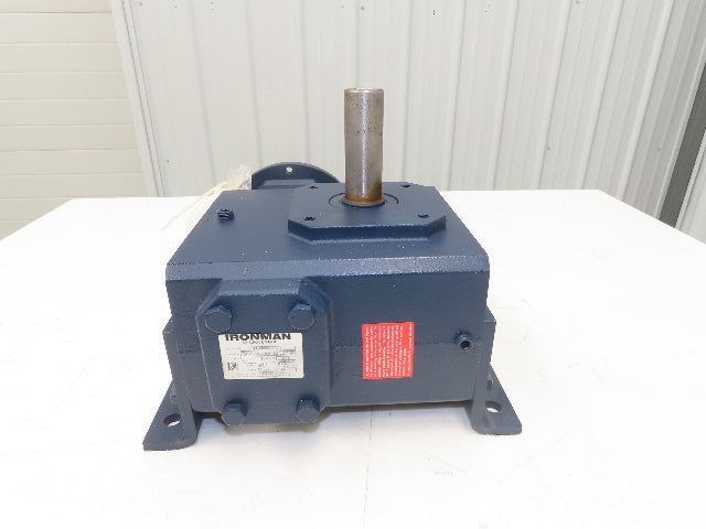 Grove Gear Ironman GR-VHMQ-830-60-LU-140 Gearbox 60:1 Reducer 1.6Hp 29rpm 140TC
