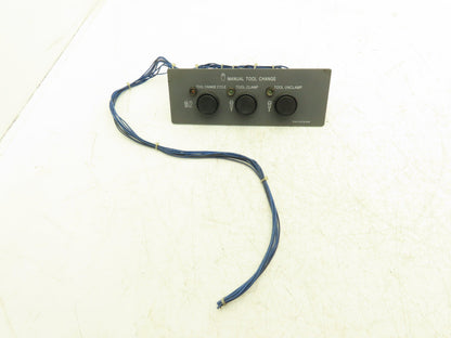 Okuma E5414-019-906 Manual Tool Change Button Control Panel Cycle Clamp Unclamp