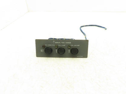 Okuma E5414-019-906 Manual Tool Change Button Control Panel Cycle Clamp Unclamp